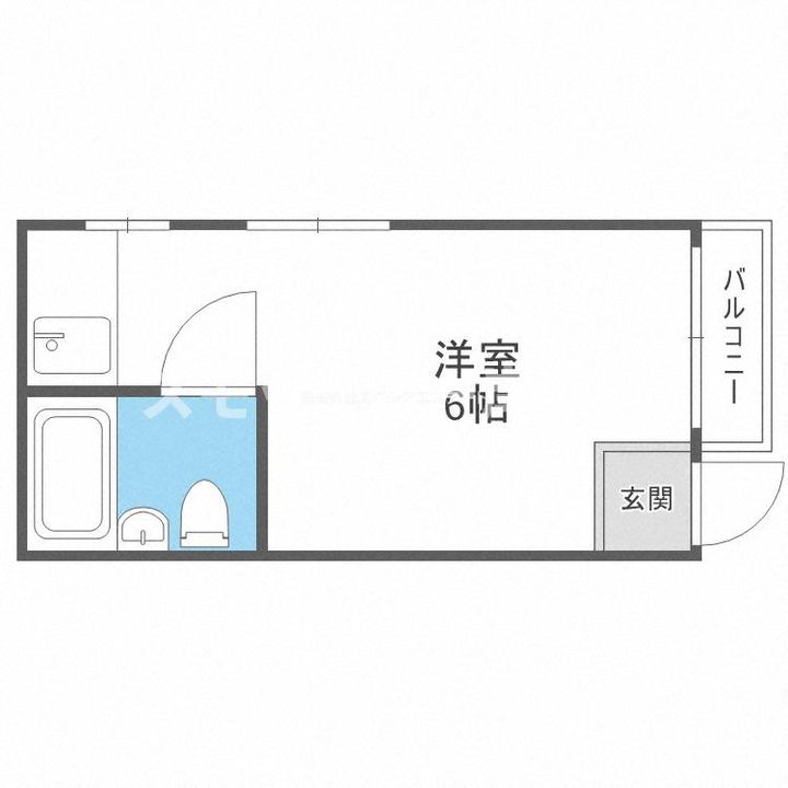 ハイツローズの間取り