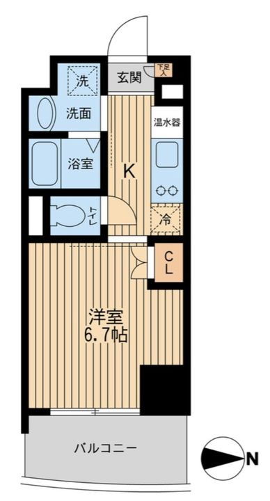 プライムアーバン西大島の間取り