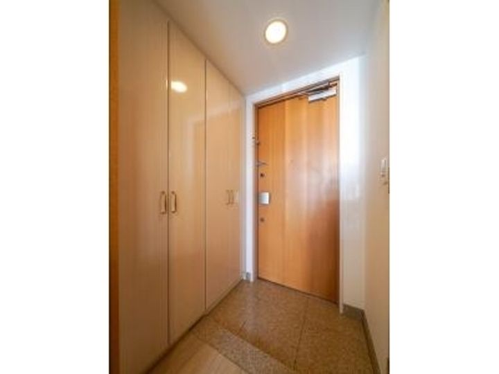 東京都港区六本木2(マンション)の賃貸物件の玄関