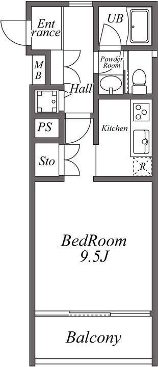 ユーレジデンス桜新町の間取り
