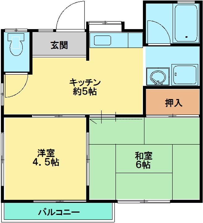 シルクハウスの間取り