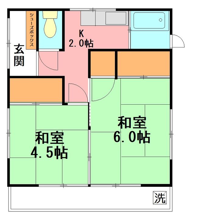 神奈川県平塚市中原1(一戸建)の賃貸物件の間取り