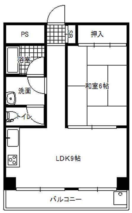 山科ハイツの間取り
