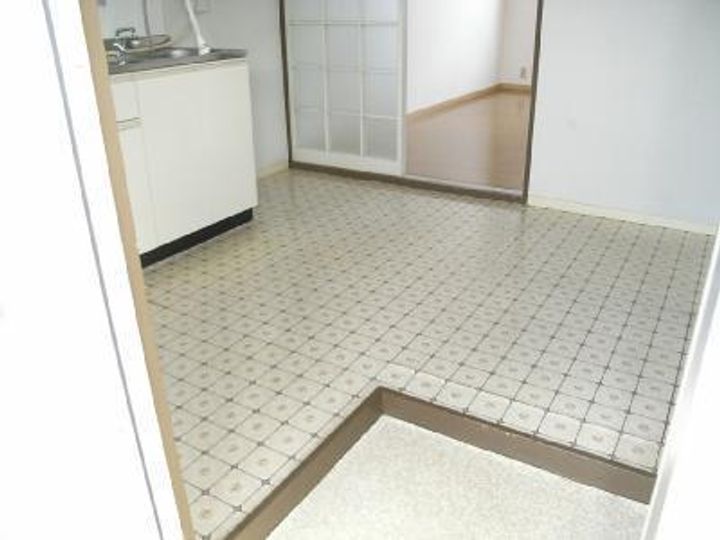 パークハイツはこざき Iの玄関