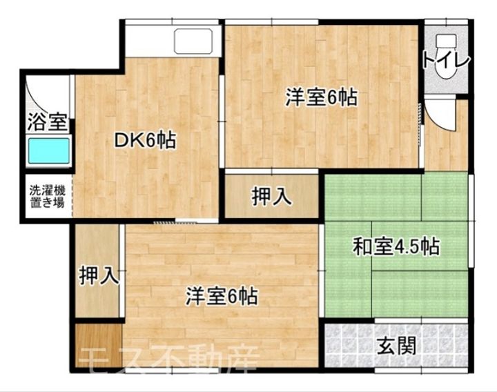 岡山県岡山市北区一宮(一戸建)の賃貸物件の間取り