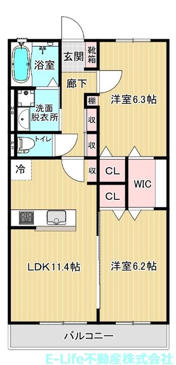 ラ コリーナ大津の間取り