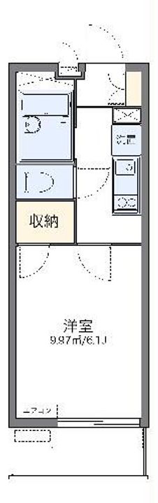レオパレスリルト保土ヶ谷の間取り