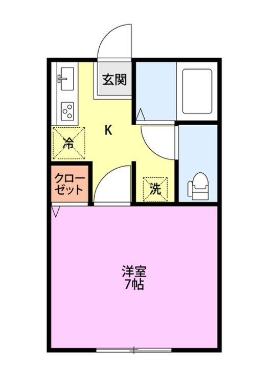 フォレストヒルズ A棟の間取り