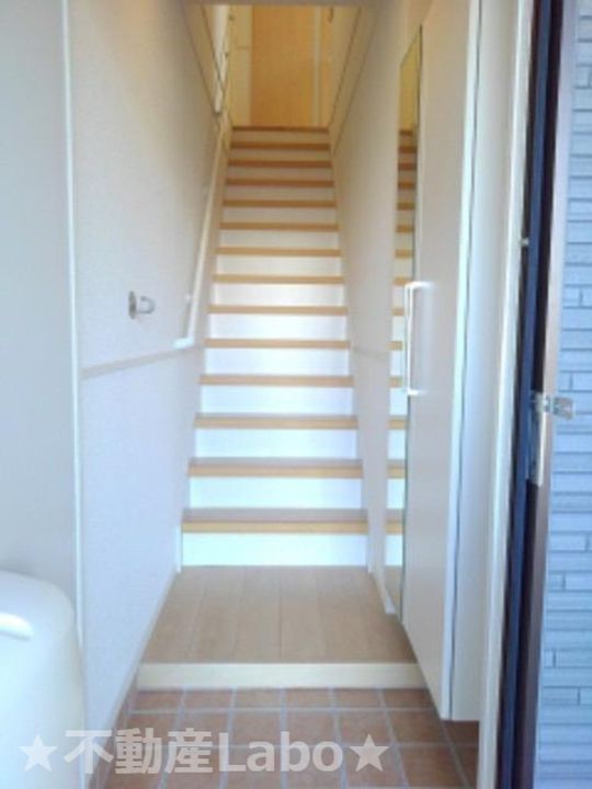 徳島県板野郡藍住町矢上字西(アパート)の賃貸物件の玄関