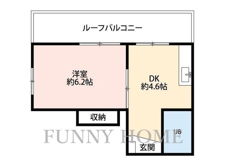 東京都杉並区下高井戸1(マンション)の賃貸物件の間取り