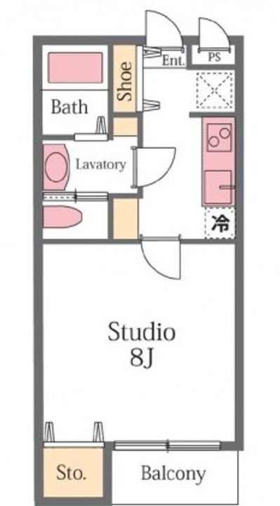 東京都青梅市今井2(アパート)の賃貸物件の間取り