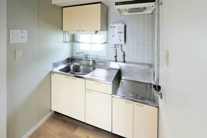 ビレッジハウス大楽毛1号棟のキッチン