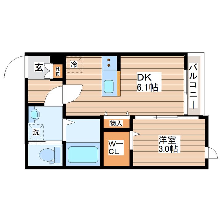 【新築】(仮)南光台3丁目新築APの間取り