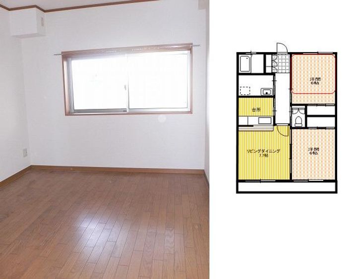 北ハイツ(Bタイプ)の内装