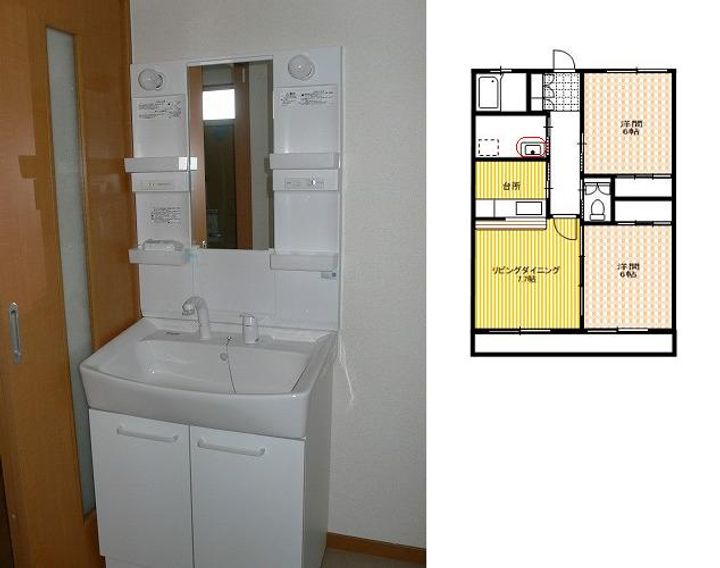 北ハイツ(Bタイプ)の内装