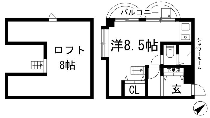 ジャルダン宝塚参番館の間取り