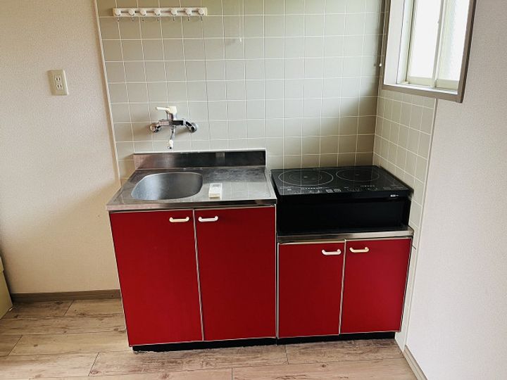 ビバライフ沼C棟のキッチン