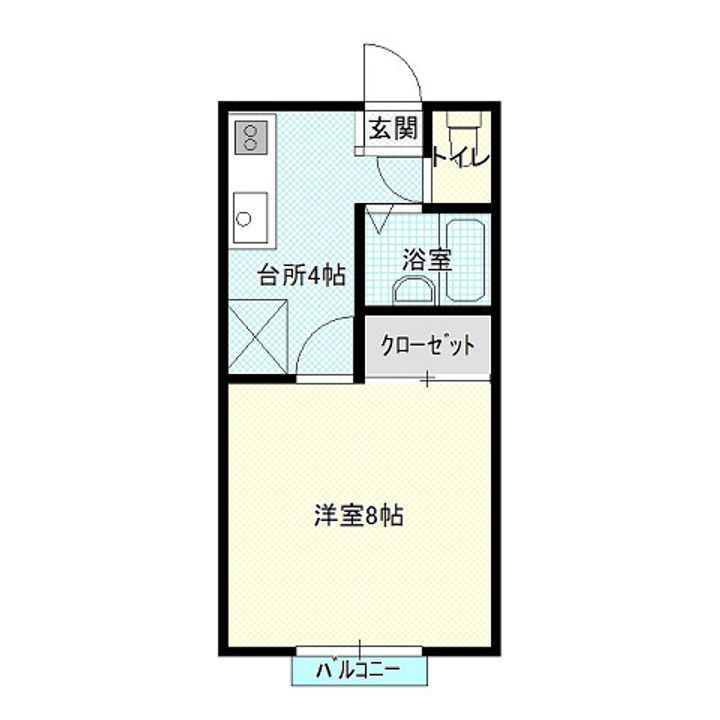 ビバライフ沼C棟の間取り