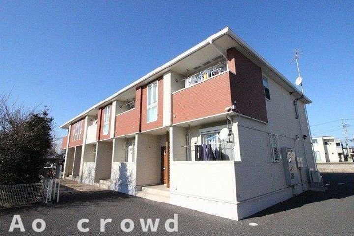 群馬県高崎市上小鳥町(アパート)の賃貸物件の外観