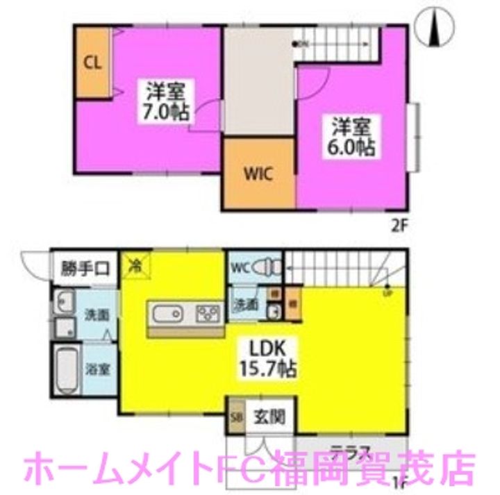 福岡県福岡市早良区次郎丸2(一戸建)の賃貸物件の間取り