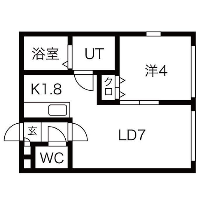 サンテラスKeiの間取り