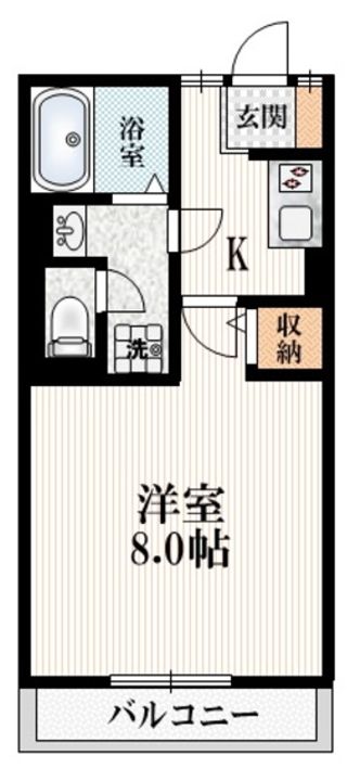 リヴィエール久米川の間取り