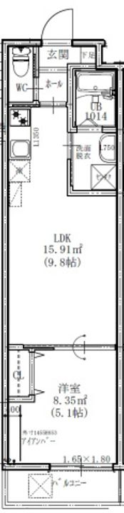 (仮)LEI番所ヶ口の間取り