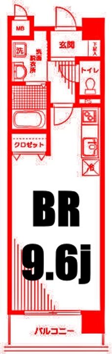 カーサ・グランデ生麦の間取り