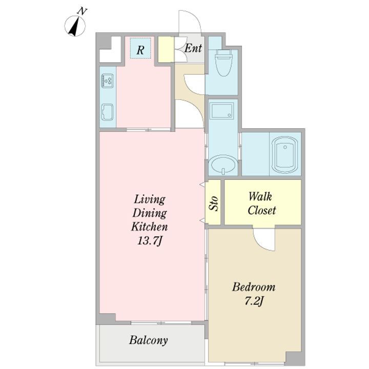 リベルタの間取り