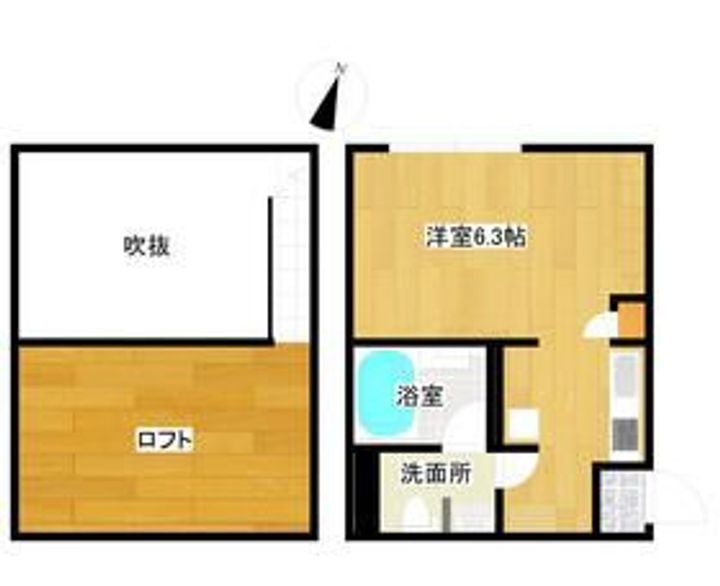 埼玉県入間郡毛呂山町大字毛呂本郷(マンション)の賃貸物件の間取り