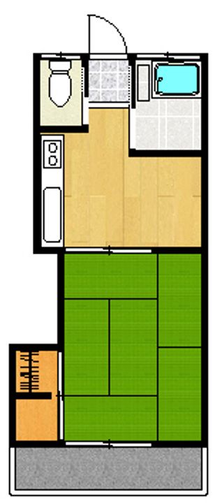 東京都西東京市住吉町2(アパート)の賃貸物件の間取り