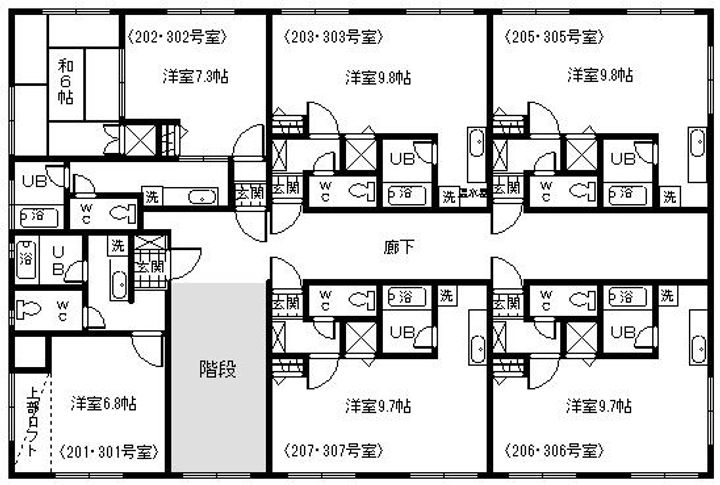 メゾンド・アイの間取り