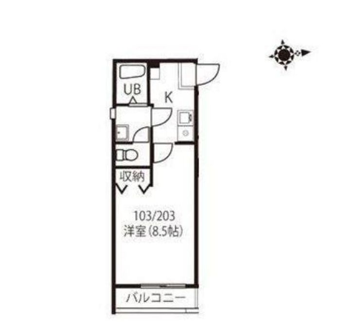 グランドアマレーII番館の間取り