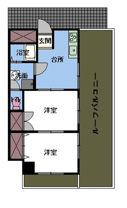 ズーデン第2の間取り