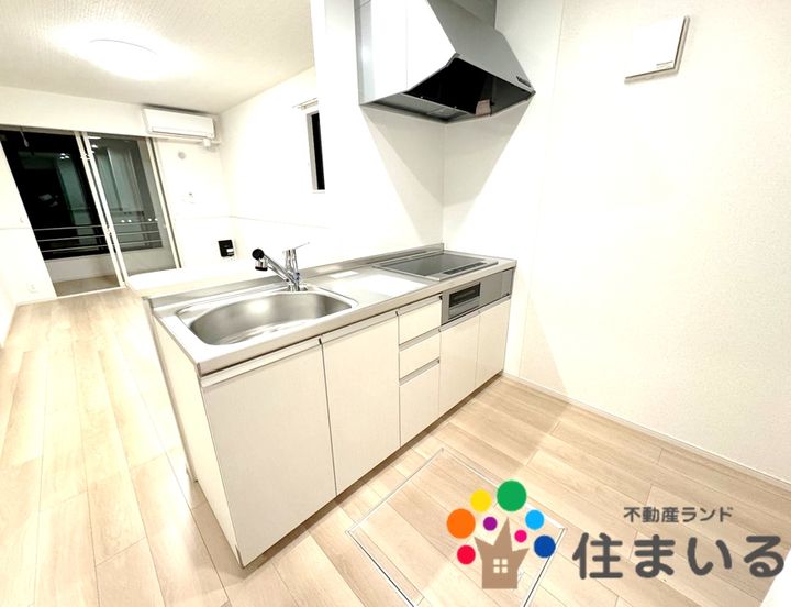 愛知県名古屋市天白区海老山町(アパート)の賃貸物件のキッチン