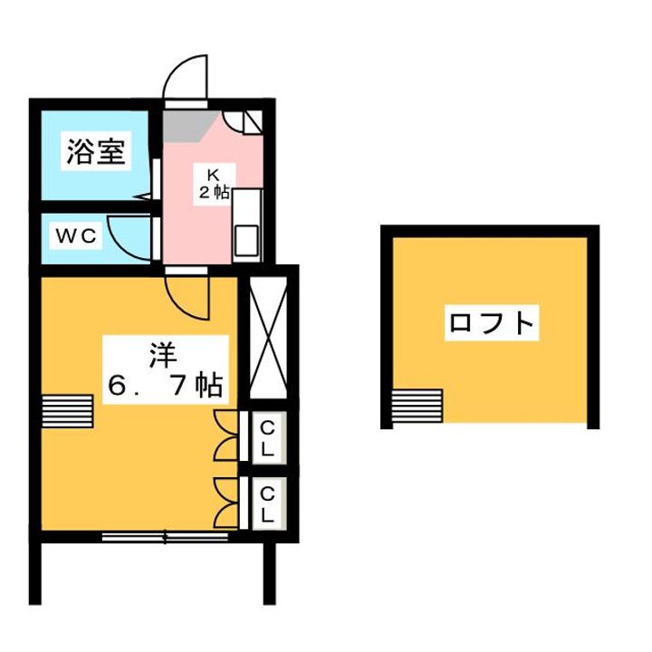 FLATS HAMAMATSUの間取り