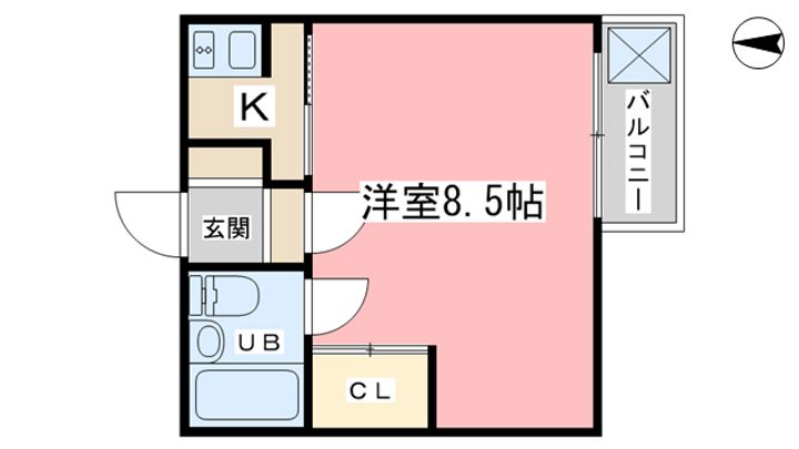 エルハイツの間取り