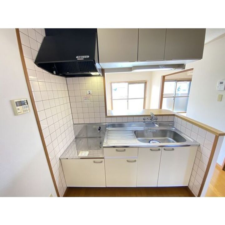 栃木県栃木市大町(マンション)の賃貸物件のキッチン