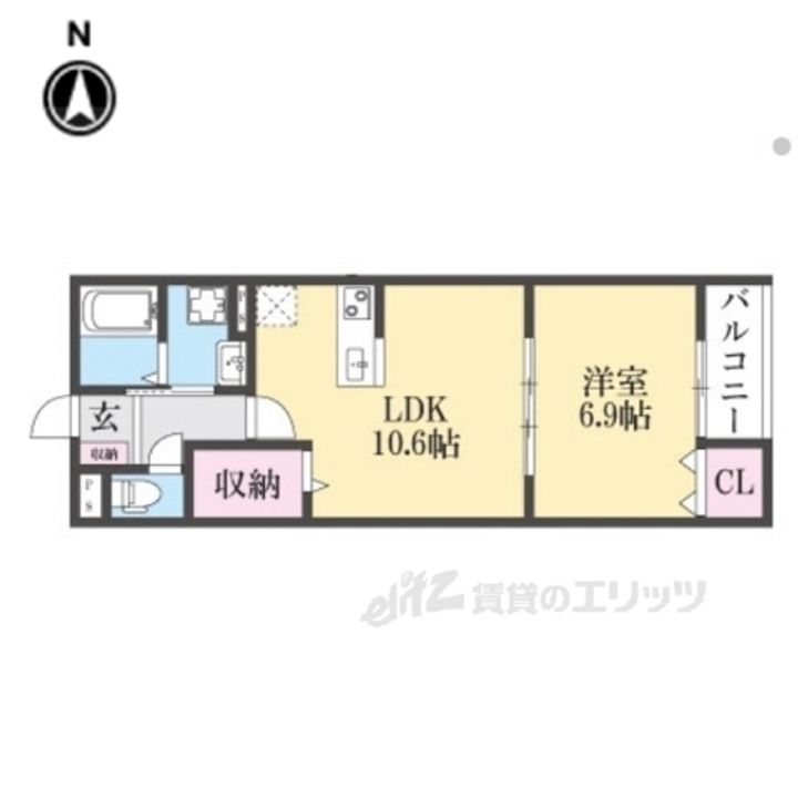 アート星田駅前の間取り