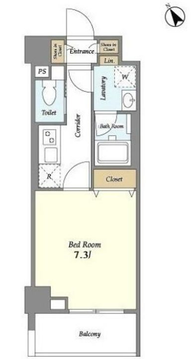 東京都品川区西五反田7(マンション)の賃貸物件の間取り