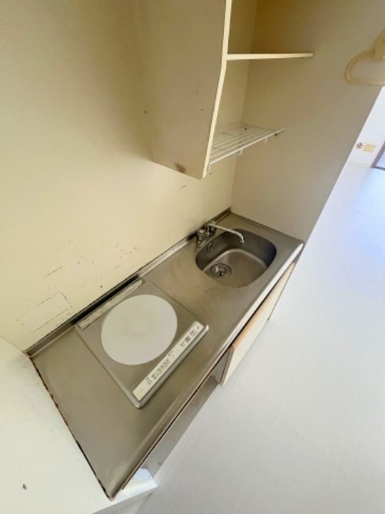 広島県広島市安芸区船越南3(マンション)の賃貸物件のキッチン