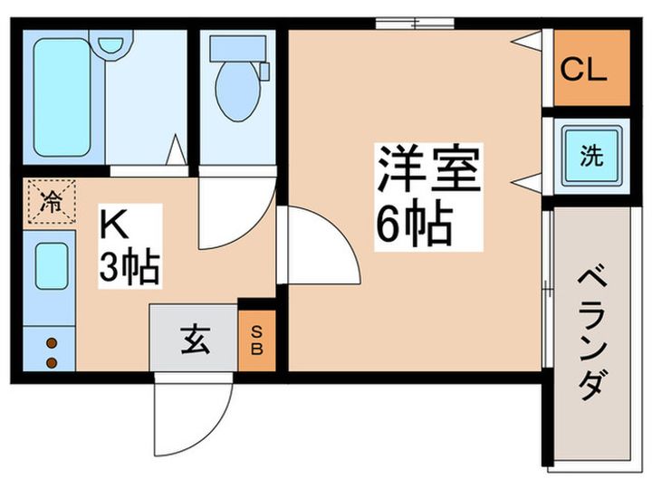 エスポワールの間取り
