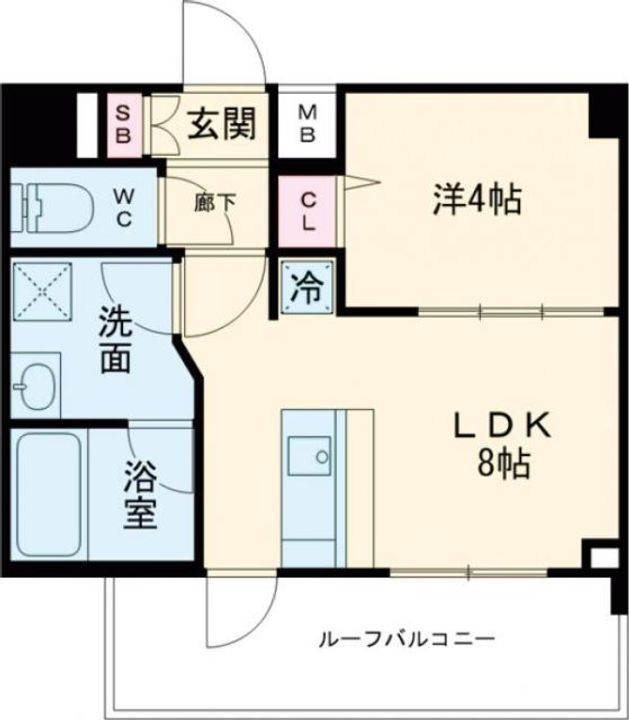 GENOVIA武蔵関公園skygardenの間取り