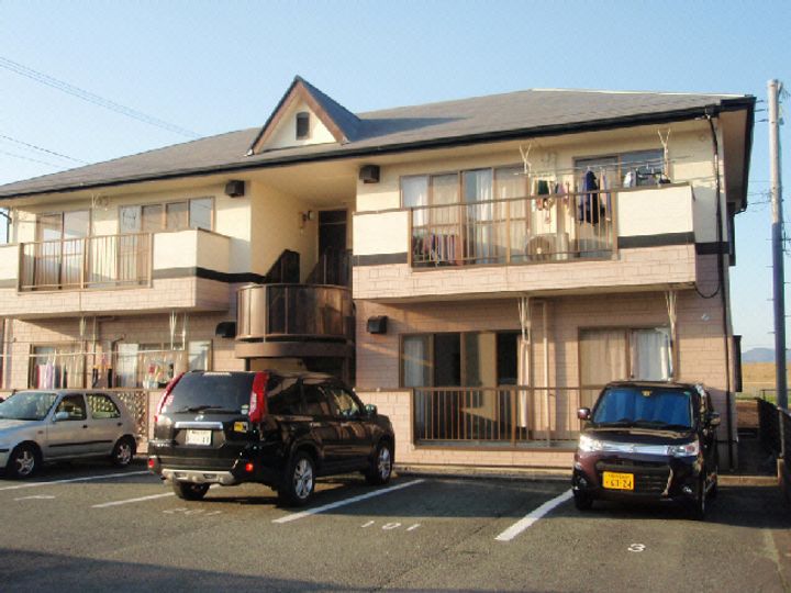 シャルマン野口B棟の外観