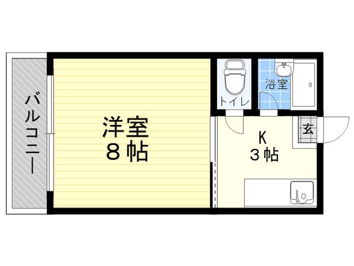 メゾンヌーヴェルの間取り