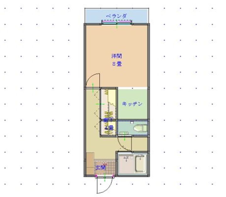 津山ハーモニー2の間取り