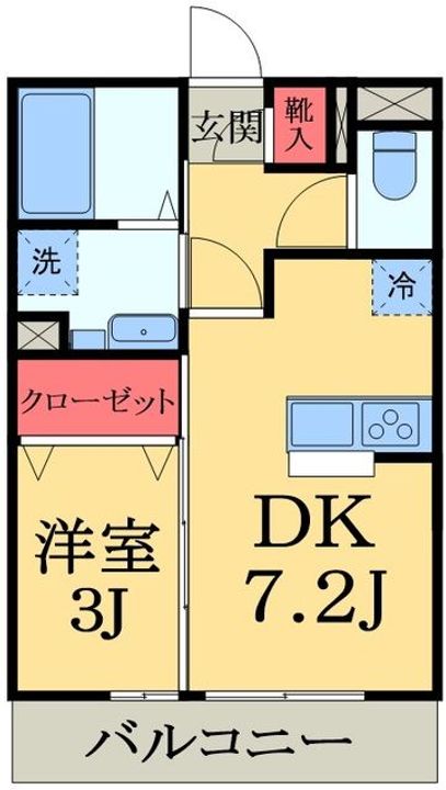 エヴァーラスティング千葉の間取り