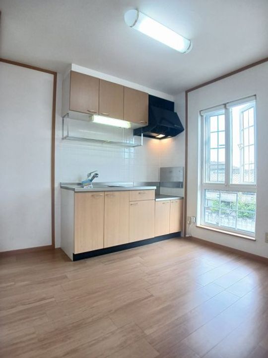 群馬県館林市坂下町(アパート)の賃貸物件のキッチン