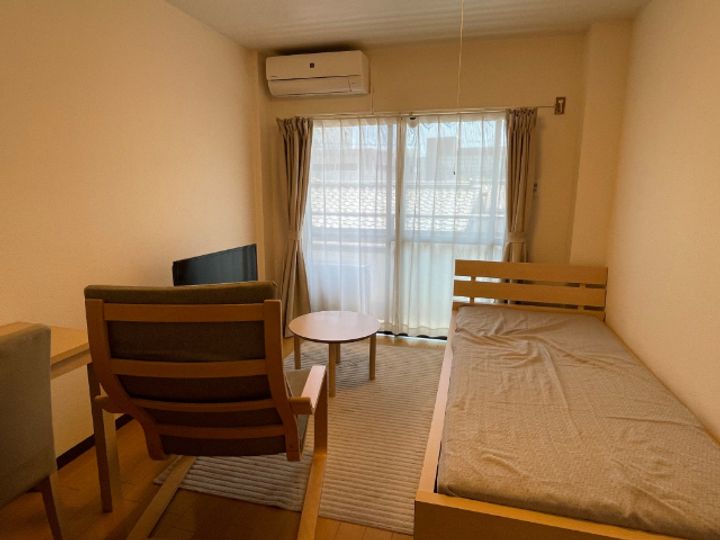 コーポ栄の居間