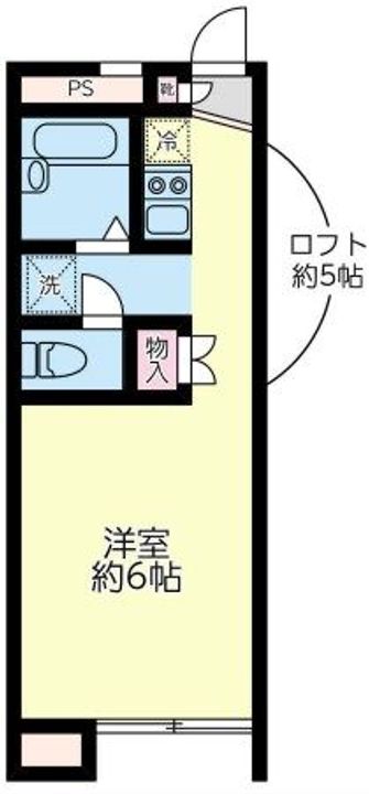 神奈川県小田原市久野(アパート)の賃貸物件の間取り